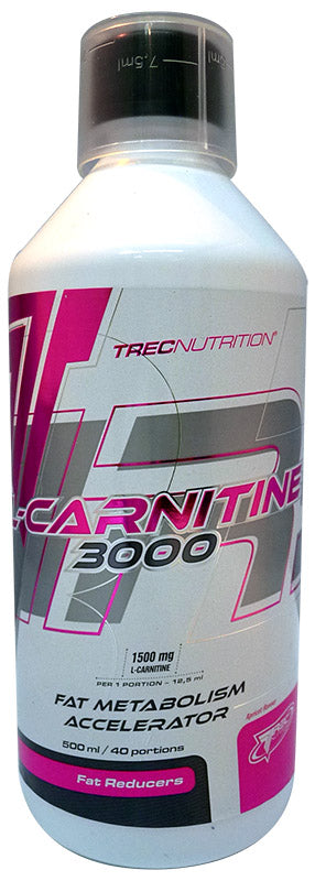 Trec Nutrition L-Carnitine 3000 Liquid, Apricot - 500 ml. - Amino Acids and BCAAs at MySupplementShop by Trec Nutrition