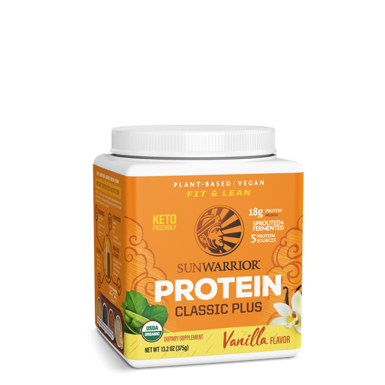 Sunwarrior Classic Protein Vanilla 375g | High-Quality Personal Care | MySupplementShop.co.uk