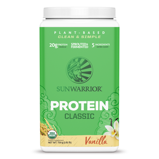 Sunwarrior Classic Vanilla 750g | High-Quality Health Foods | MySupplementShop.co.uk