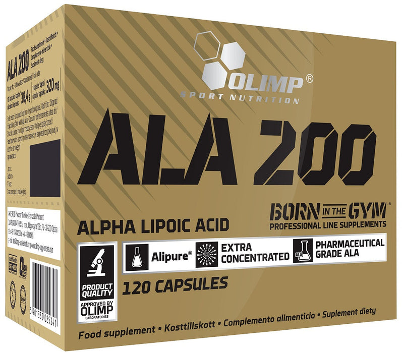 Olimp Nutrition Ala 200 - 120 caps - Health and Wellbeing at MySupplementShop by Olimp Nutrition