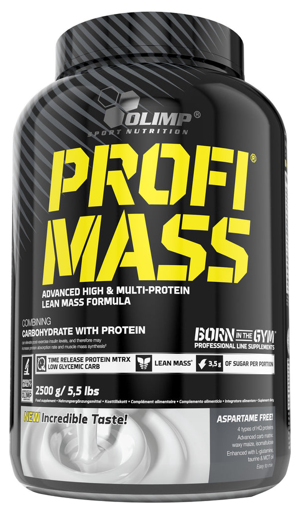 Olimp Nutrition Profi Mass, Strawberry - 2500 grams | High-Quality Weight Gainers & Carbs | MySupplementShop.co.uk