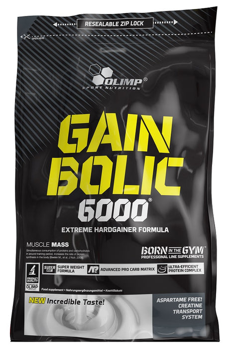 Olimp Nutrition Gain Bolic 6000, Chocolate - 1000 grams - Default Title - Weight Gainers & Carbs at MySupplementShop by Olimp Nutrition