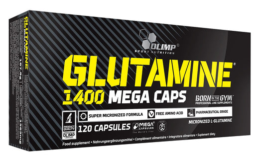 Olimp Nutrition Glutamine Mega Caps - 120 caps - Default Title - L-Glutamine, Glutamine at MySupplementShop by Olimp Nutrition