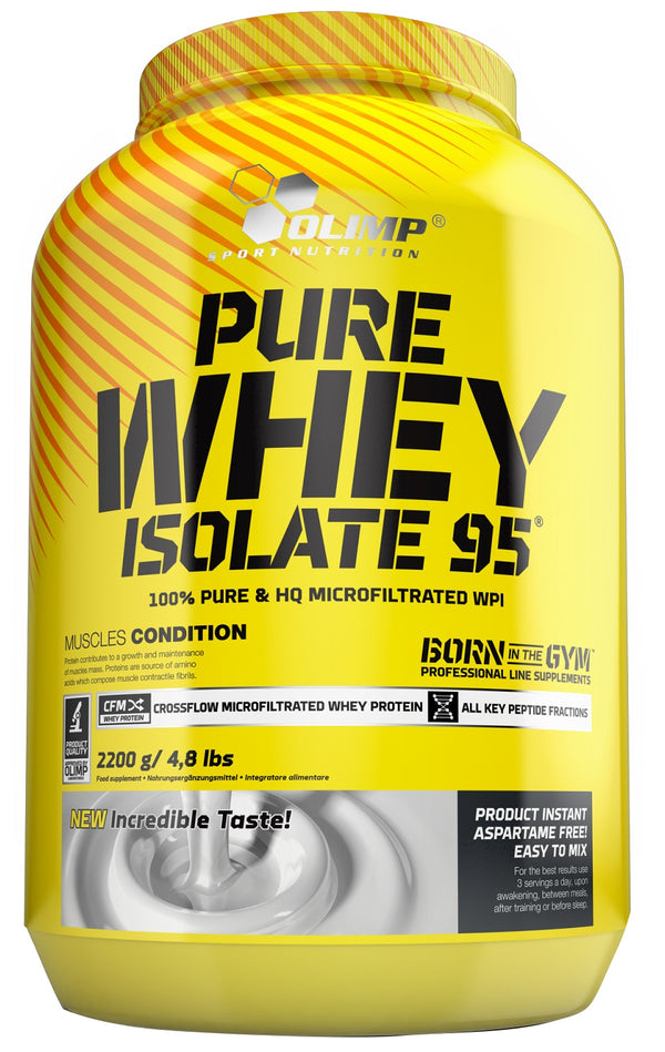 Olimp Nutrition Pure Whey Isolate 95, Chocolate - 2200 grams | High-Quality Protein | MySupplementShop.co.uk