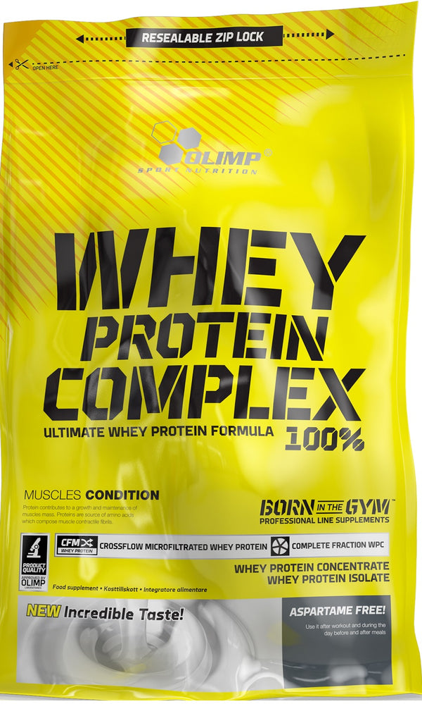 Olimp Nutrition Whey Protein Complex 100%, Strawberry - 700 grams | High-Quality Protein | MySupplementShop.co.uk