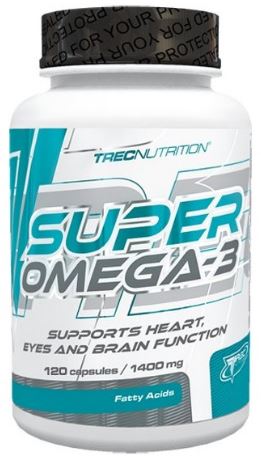 Trec Nutrition Super Omega-3 - 120 caps - Omegas, EFAs, CLA, Oils at MySupplementShop by Trec Nutrition