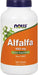 NOW Foods Alfalfa, 650mg - 500 tablets | High-Quality Health and Wellbeing | MySupplementShop.co.uk