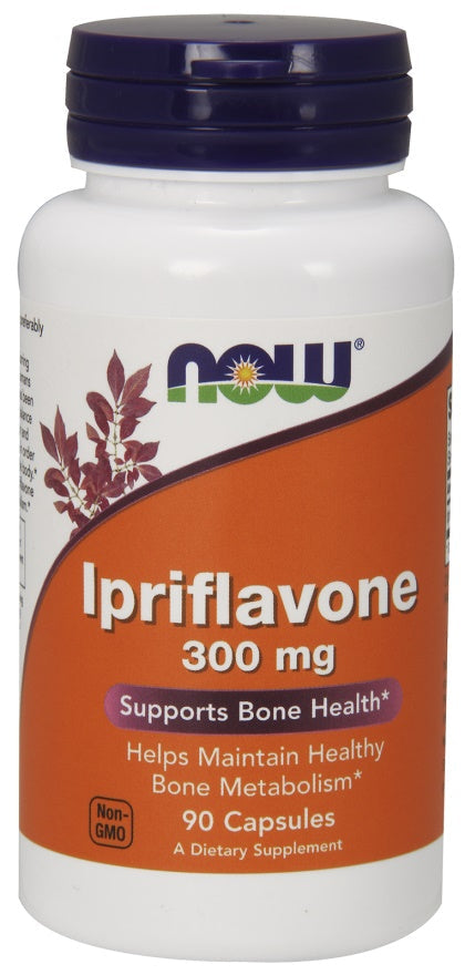 NOW Foods Ipriflavone, 300mg - 90 caps | High-Quality Health and Wellbeing | MySupplementShop.co.uk