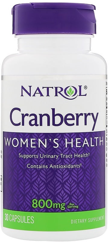 Natrol Cranberry, 800mg - 30 caps | High-Quality Sports Supplements | MySupplementShop.co.uk