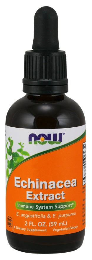 NOW Foods Echinacea Extract - 59 ml. | High-Quality Health and Wellbeing | MySupplementShop.co.uk