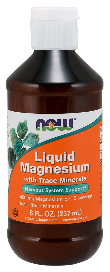 NOW Foods Liquid Magnesium - 237 ml. | High-Quality Vitamins & Minerals | MySupplementShop.co.uk