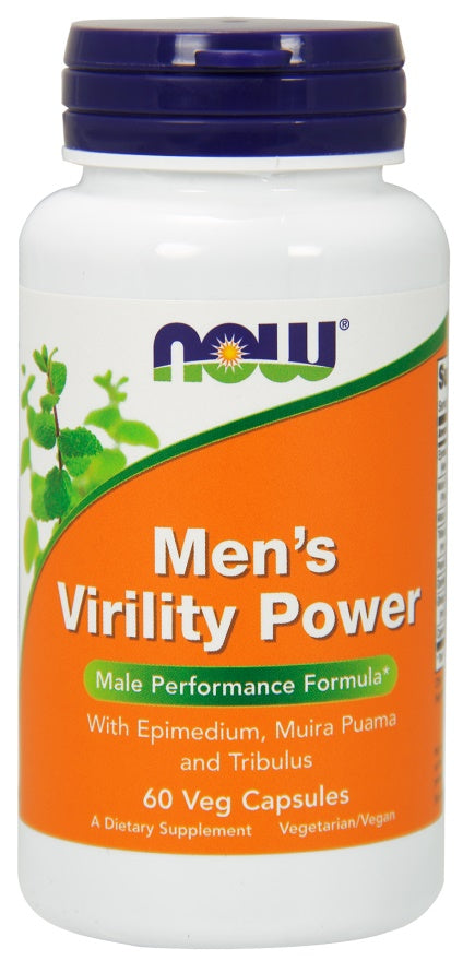 NOW Foods Men's Virility Power - 60 vcaps - Special Formula at MySupplementShop by NOW Foods