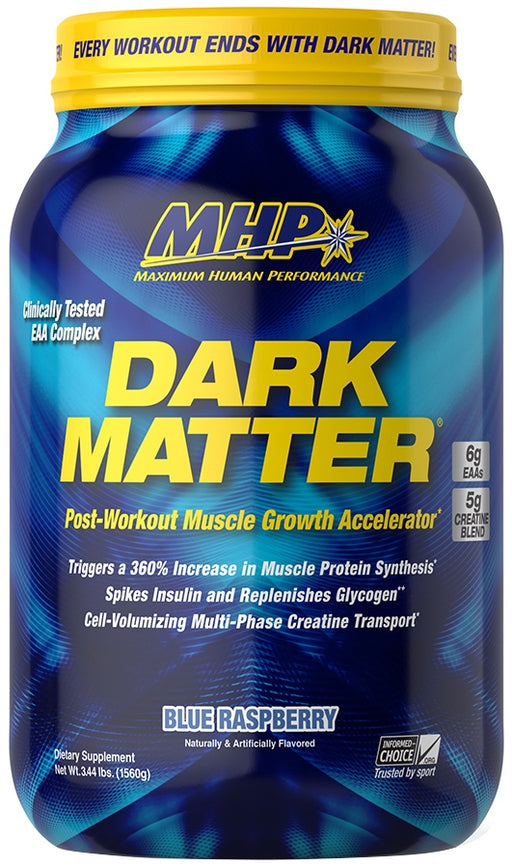 MHP Dark Matter, Blue Raspberry - 1560 grams - Default Title - Pre & Post Workout at MySupplementShop by MHP