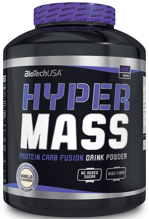 BioTechUSA Hyper Mass, Vanilla - 4000 grams - Default Title - Weight Gainers & Carbs at MySupplementShop by BioTechUSA