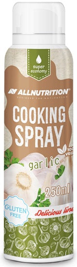 Allnutrition Cooking Spray, Garlic - 250 ml. | High-Quality Health and Wellbeing | MySupplementShop.co.uk