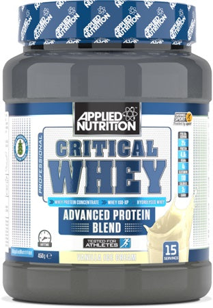 Applied Nutrition Critical Whey, Vanilla Ice Cream - 450 grams | High-Quality Protein | MySupplementShop.co.uk