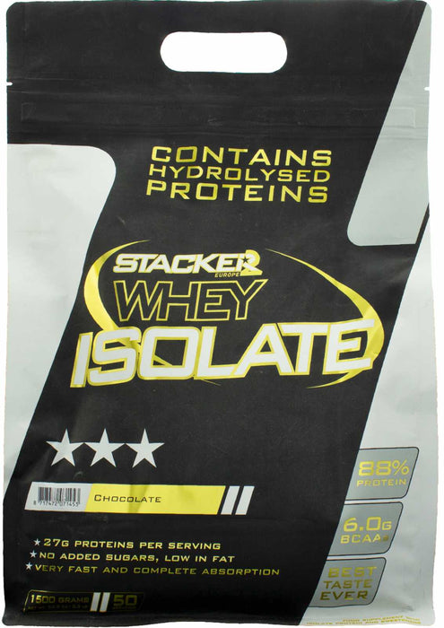 Stacker2 Europe Whey Isolate - 1500 grams - Protein at MySupplementShop by Stacker2 Europe