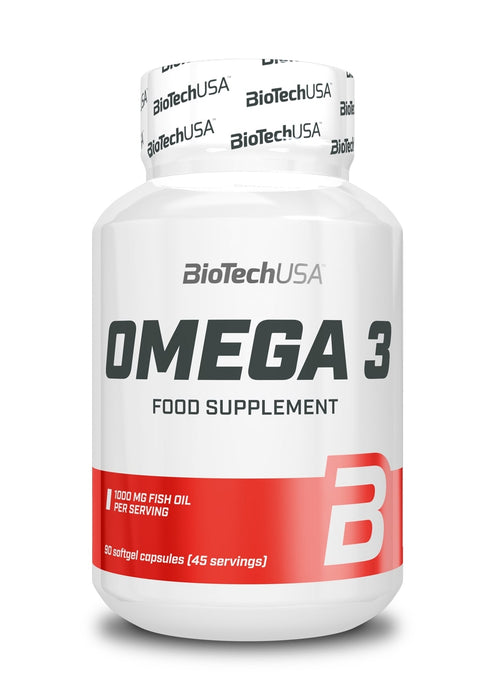 BioTechUSA Omega 3 - 90 caps - Omegas, EFAs, CLA, Oils at MySupplementShop by BioTechUSA