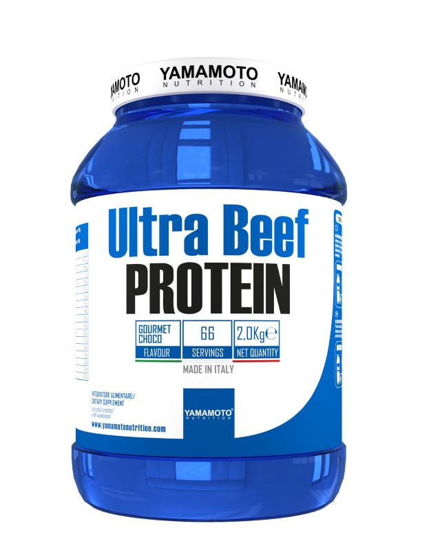 Yamamoto Nutrition Ultra Beef Protein, Chocolate - 2000 grams | High-Quality Protein | MySupplementShop.co.uk