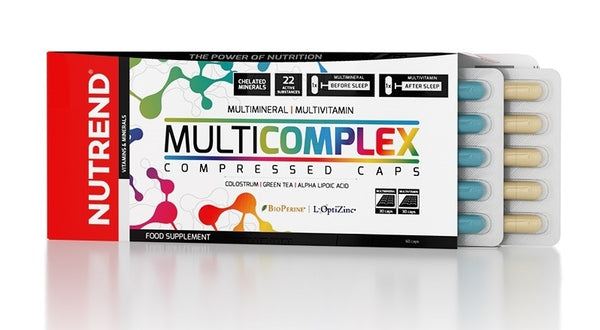 Nutrend MultiComplex Compressed Caps - 60 caps | High-Quality Vitamins & Minerals | MySupplementShop.co.uk