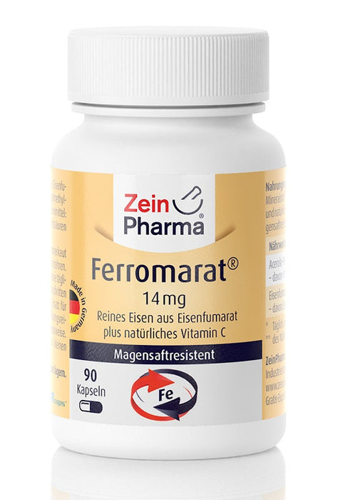 Zein Pharma Ferromarat, 14mg - 90 caps - Combination Multivitamins & Minerals at MySupplementShop by Zein Pharma