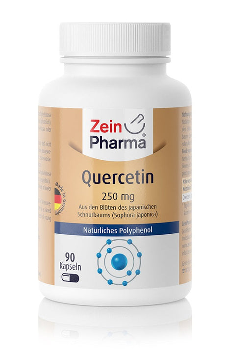 Zein Pharma Quercetin, 250mg - 90 caps | High-Quality Combination Multivitamins & Minerals | MySupplementShop.co.uk