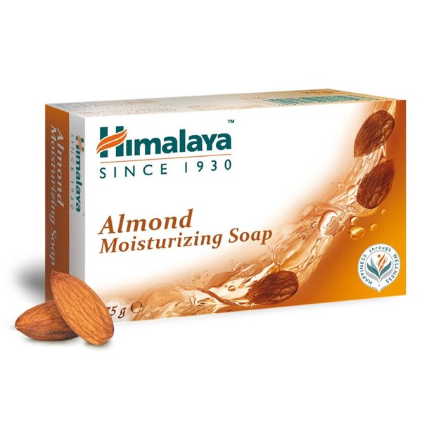 Himalaya Almond Moisturizing Soap - 75g - Default Title - Health and Wellbeing at MySupplementShop by Himalaya