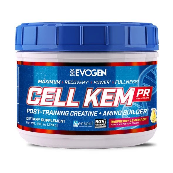 Evogen Cell K.E.M. PR, Raspberry Lemonade - 378 grams - Default Title - Amino Acids and BCAAs at MySupplementShop by Evogen