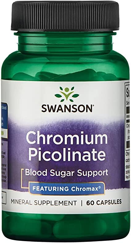 Swanson Chromium Picolinate Featuring Chromax, 200mcg - 60 caps - Slimming and Weight Management at MySupplementShop by Swanson