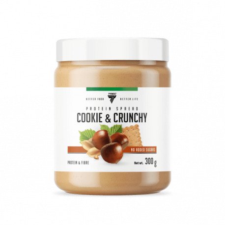 Trec Nutrition Protein Spread, Cookie & Crunchy - 300g | High-Quality Diet Snacks | MySupplementShop.co.uk