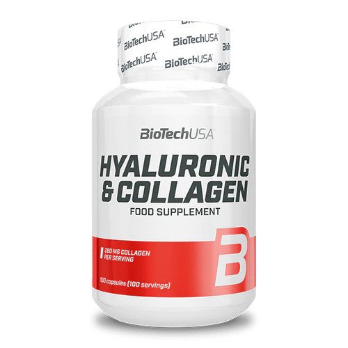 BioTechUSA Hyaluronic and Collagen - 100 caps | High-Quality Sports Supplements | MySupplementShop.co.uk