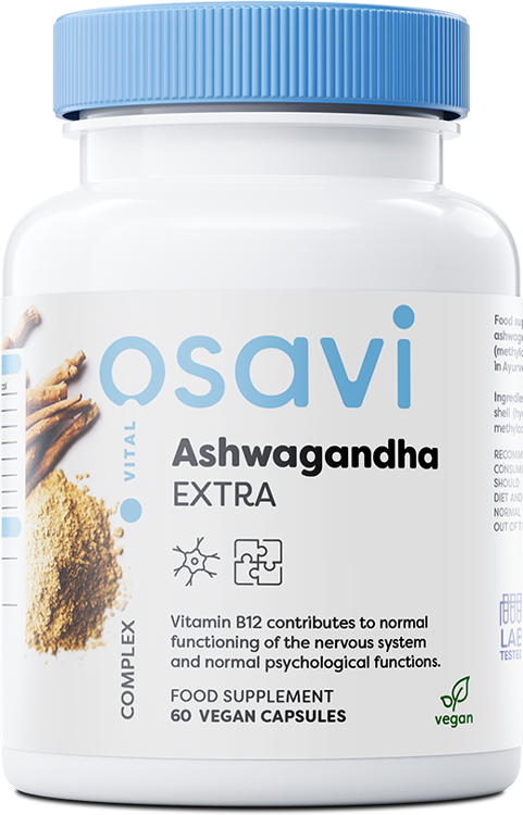 Osavi Ashwagandha Extra, 450mg - 60 vegan caps | High-Quality Combination Multivitamins & Minerals | MySupplementShop.co.uk