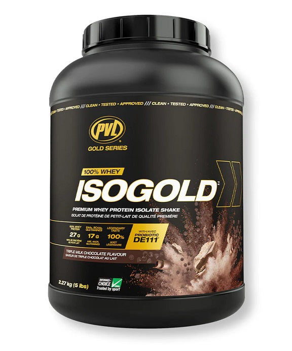 PVL Essentials Gold Series IsoGold, Triple Milk Chocolate - 2270g | High-Quality Protein | MySupplementShop.co.uk