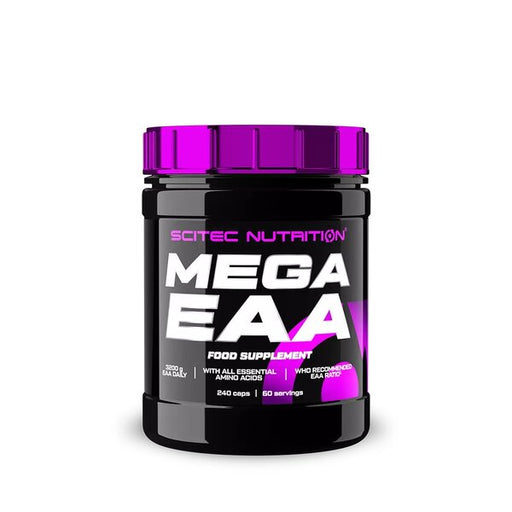 SciTec Mega EAA - 240 caps | High-Quality Amino Acids and BCAAs | MySupplementShop.co.uk