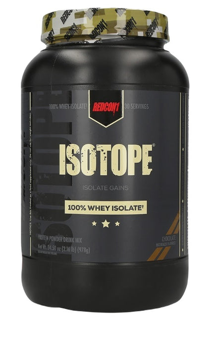 Redcon1 Isotope – 100% Whey Isolate 981g Chocolate | High-Quality Protein | MySupplementShop.co.uk