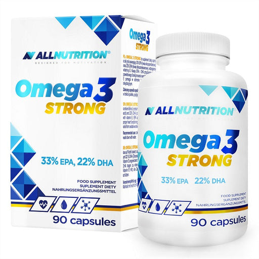 Allnutrition Omega 3 Strong - 90 caps - Omegas, EFAs, CLA, Oils at MySupplementShop by Allnutrition