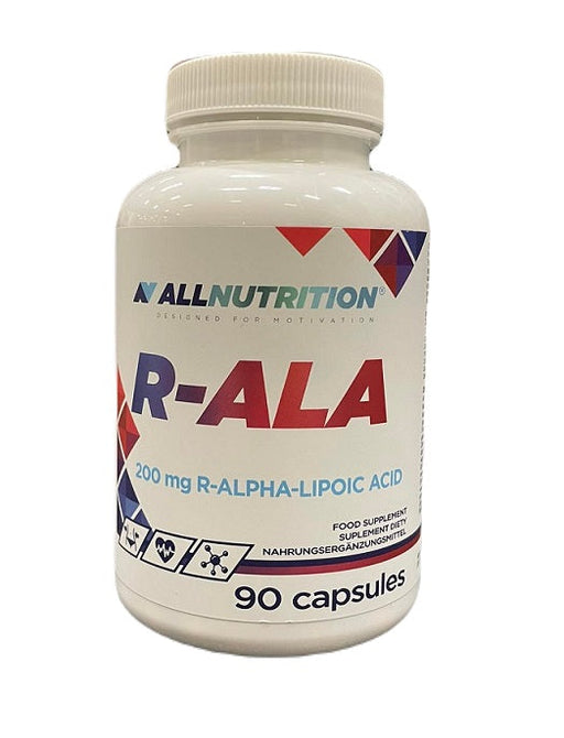 Allnutrition R-ALA, 200mg - 90 caps - Vitamins, Minerals &amp; Supplements at MySupplementShop by Allnutrition
