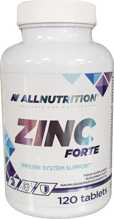 Allnutrition Zinc Forte - 120 tabs | High-Quality Zinc | MySupplementShop.co.uk