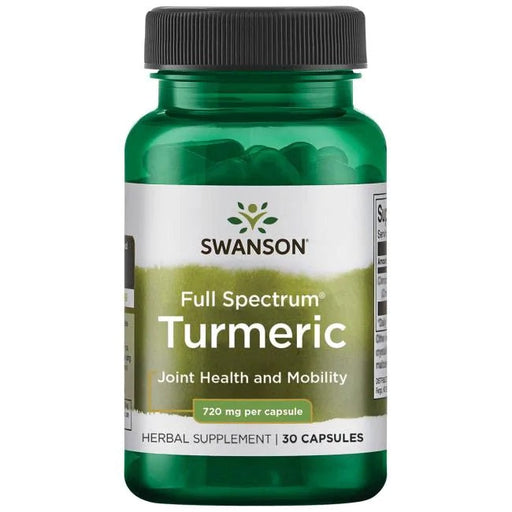 Swanson Full Spectrum Turmeric, 720mg - 30 caps - Joint Support at MySupplementShop by Swanson