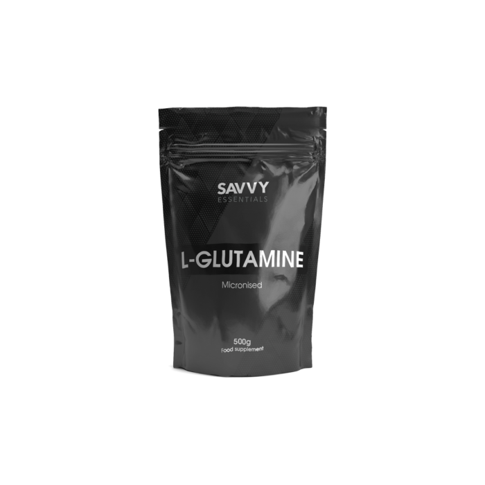 Savvy Essentials L-Glutamine - 500g - L-Glutamine Supplement at MySupplementShop by Savvy Nutrition